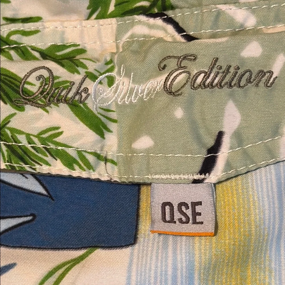 Floral Patterned Swim Trunks - Picture 7 of 10
